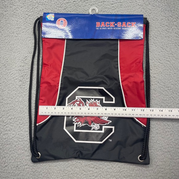 Concept One CLSO5002 Back Sack USC South Carolina Gamecocks RED Drawstring Bag - Picture 2 of 8